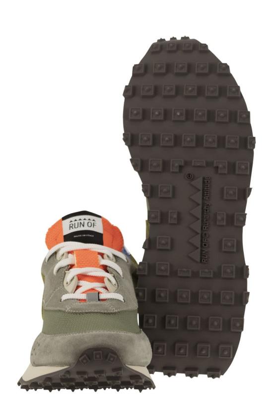  런오브 스니커즈 STARTM40311 SALVIA GREEN SILVER - RUN OF