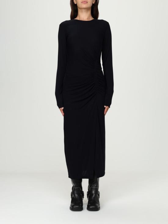 25FW 이자벨마랑에뚜왈 롱 원피스 RO0349FBC3K01E 01BK Black