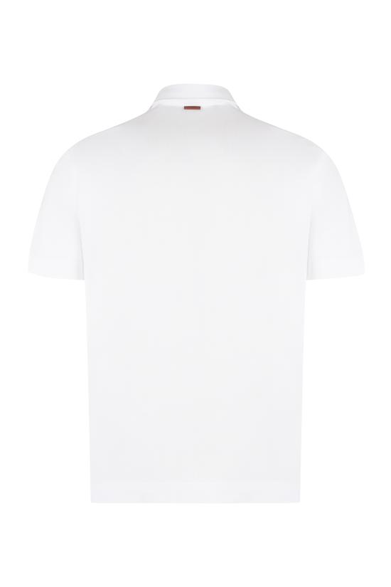 에르메네질도제냐 폴로 티셔츠 D752UD392A7 N00 White - ERMENEGILDO ZEGNA