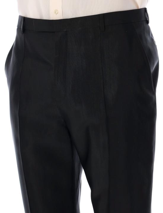  생로랑 스트레이트 팬츠 774421Y6D38 1000 BLACK - SAINT LAURENT