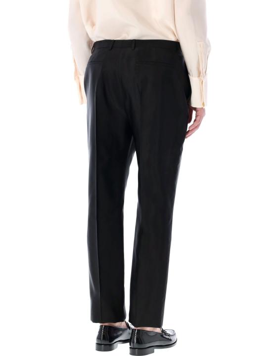  생로랑 스트레이트 팬츠 774421Y6D38 1000 BLACK - SAINT LAURENT