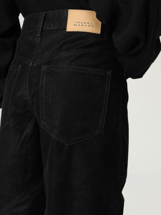 25FW 이자벨마랑에뚜왈 트레이닝/조거 팬츠 PA0556FAC3B01E 01BK Black - ISABEL MARANT ETOILE