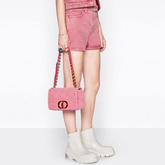  디올 토트백 M9242WTJF FUCHSIA MU - DIOR