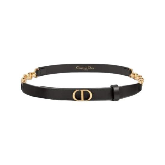  디올 레귤러 벨트 B0258UVWV BLACK