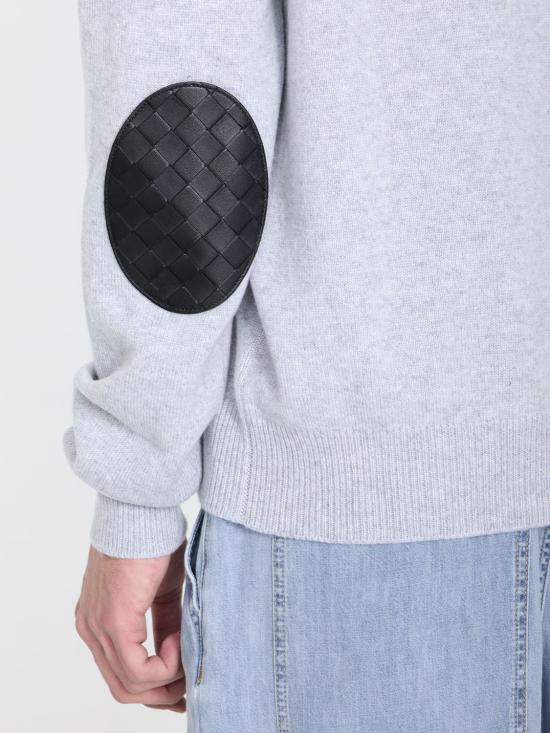  보테가베네타 스웨터 772376V2MM0 1180 grey - BOTTEGA VENETA