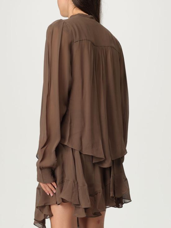 25FW 이자벨마랑에뚜왈 블라우스 HT0189FAC3J01E 67KI Kaki - ISABEL MARANT ETOILE