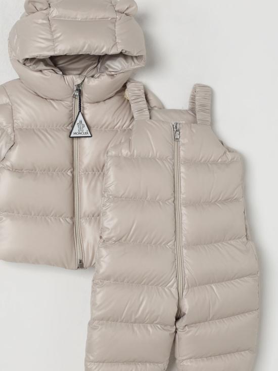 25FW [키즈] 몽클레어 오버롤 1F00001597YX 20N Beige - MONCLER