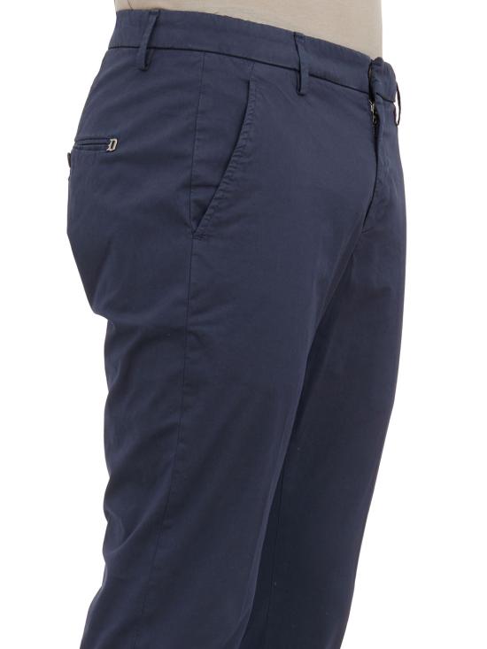  돈답 스트레이트 팬츠 HUP235GSE046PTDUDUS24894 BLUE - DONDUP