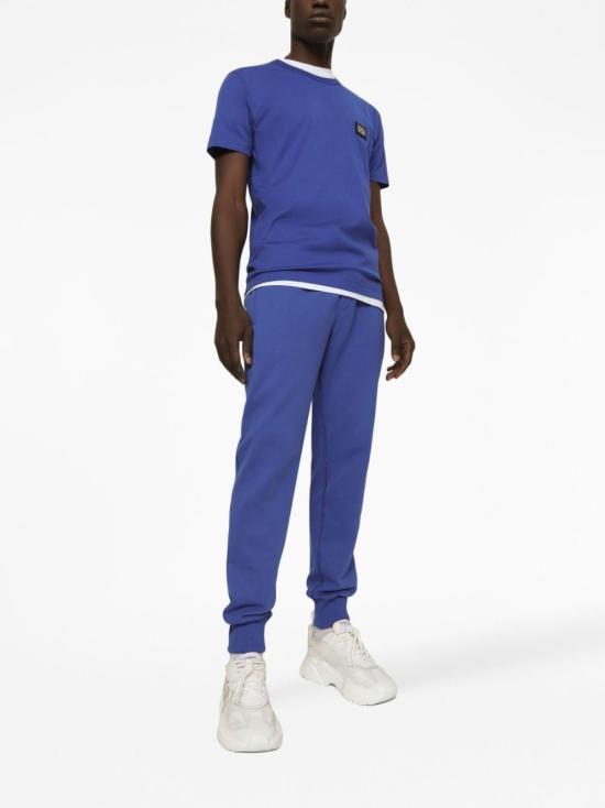  돌체앤가바나 반팔 티셔츠 G8PT1TG7F2I BA232 blue - DOLCE & GABBANA