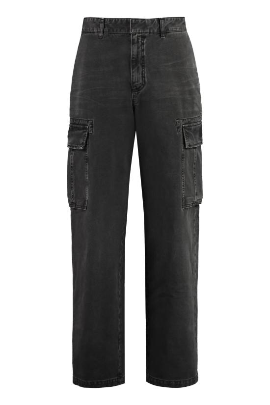  지방시 스트레이트 팬츠 BM51CW510L 001 grey