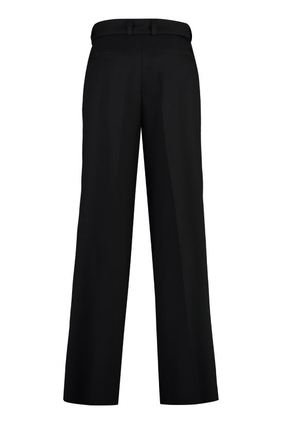 질샌더 스트레이트 팬츠 J22KA0178J70001 001 black - JIL SANDER