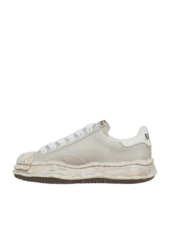  메종 미하라 야스히로 블레이키 VL OG 솔 레더 로우탑 스니커즈 HA12FW720 WHITE - MAISON MIHARA YASUHIRO