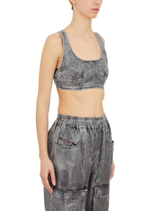  디젤 민소매 티셔츠 HA134480PGAC02 GREY - DIESEL