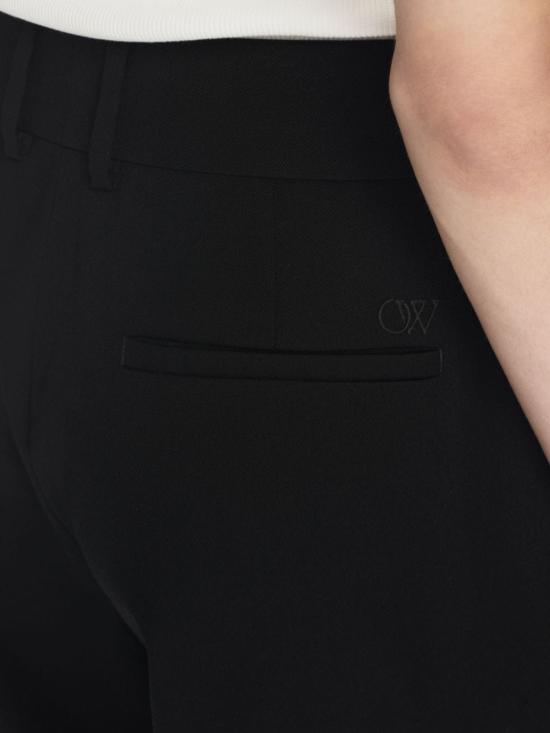  오프화이트 스트레이트 팬츠 OWCA174C99FAB0011010 Black - OFF WHITE