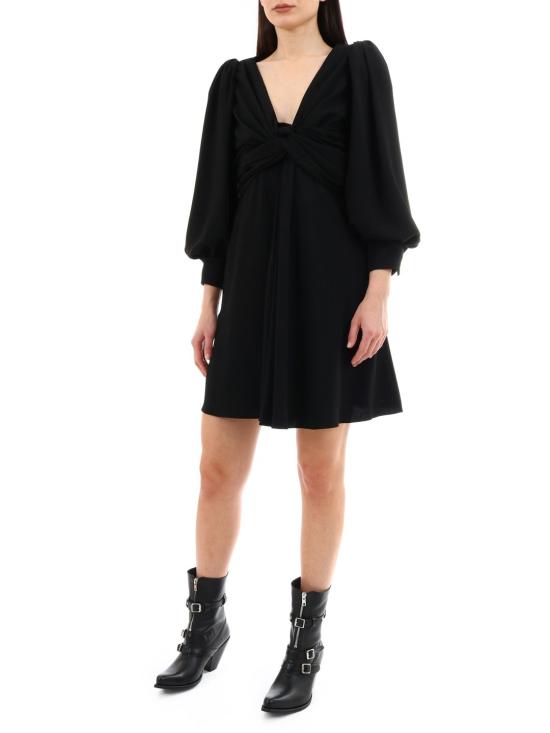  셀린느 미디 원피스 2R294865C 38NO BLACK - CELINE