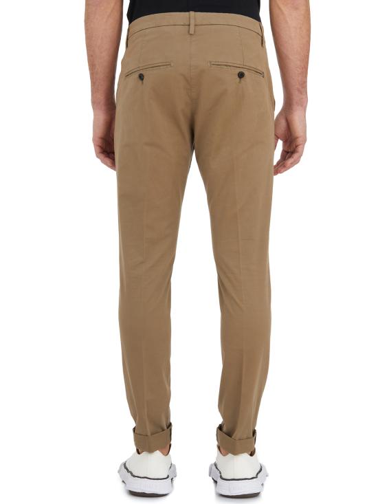  돈답 스트레이트 팬츠 HUP235GSE046PTDUDUS24025 MARRONE TORTORA - DONDUP