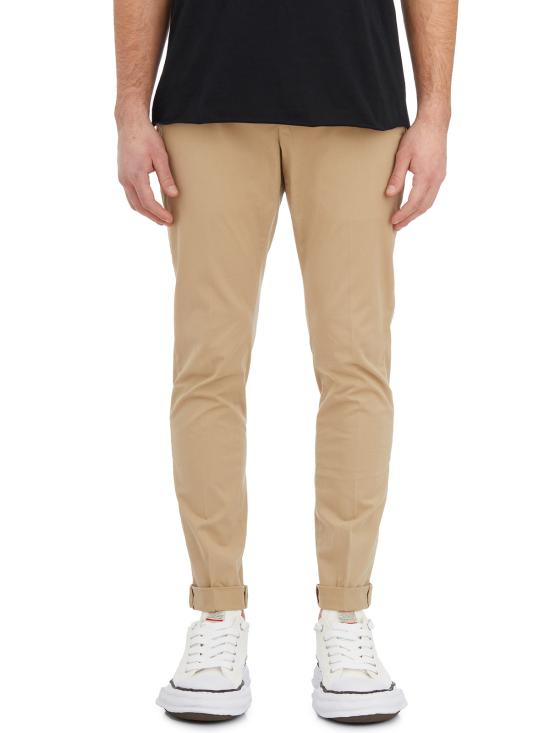  돈답 스트레이트 팬츠 HUP235GSE046PTDUDUS24016 BEIGE - DONDUP