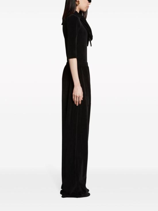  발렌시아가 스트레이트 팬츠 751017TPVJ81070 Black - BALENCIAGA