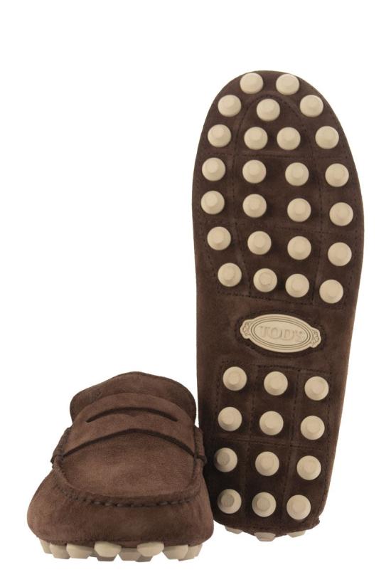  토즈 고미노 스웨이드 드라이빙 슈즈 XXM52K00640RE0 9995 BROWN - TODS