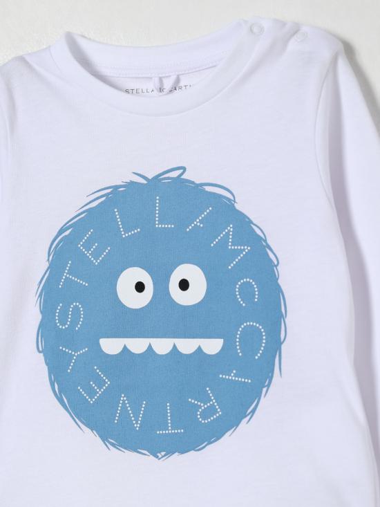 25FW [키즈] 스텔라 맥카트니 티셔츠 TX8570Z0434 100 White - STELLA MCCARTNEY