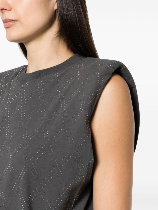  골든구스 반팔 티셔츠 GWP01449P001446 60318 GREY - GOLDEN GOOSE