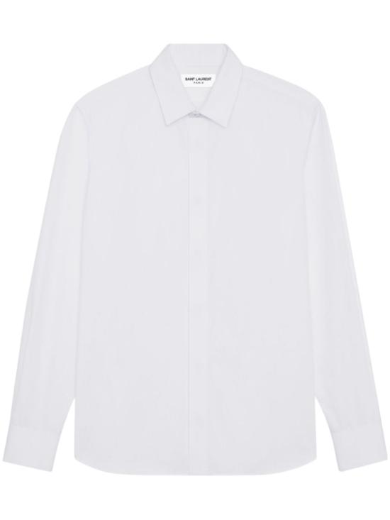  생로랑 긴팔 셔츠 564269Y1H48 9000 WHITE