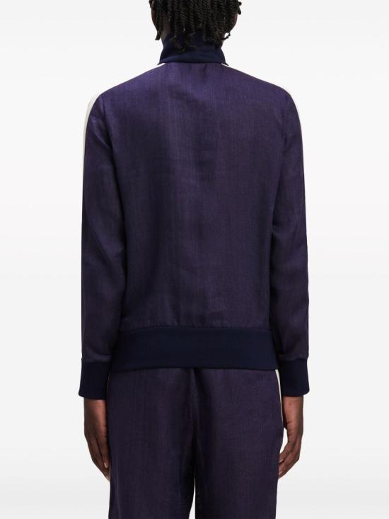  팜앤젤스 스웨터 PMBD072S24FAB0014603 Blue - PALM ANGELS