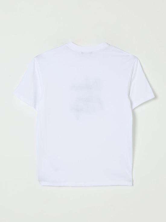 25FW [키즈] 발망 티셔츠 BX8P31Z3186 100BL White - BALMAIN