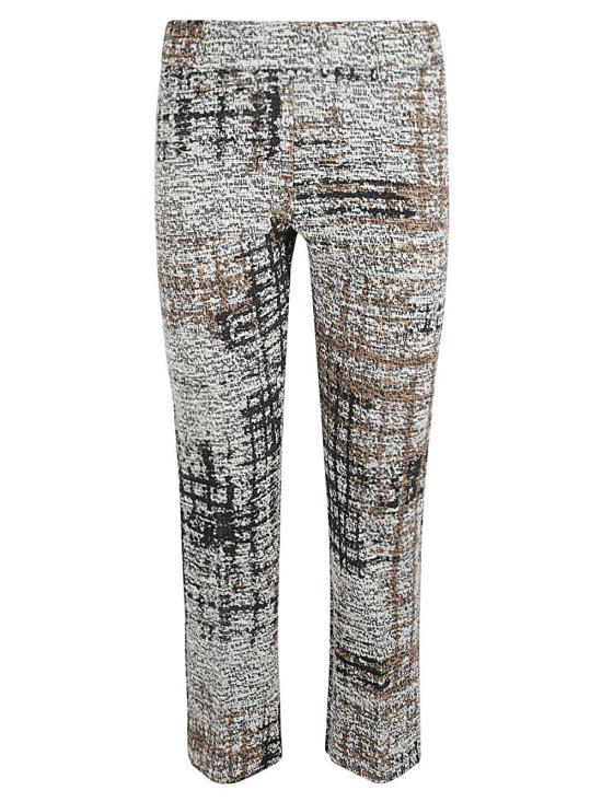  에비뉴 몽테뉴 스트레이트 팬츠 LEOF1677BOUCLEPRINT MULTICOLOUR