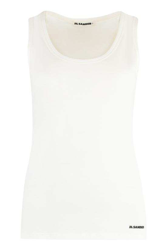  질샌더 반팔 티셔츠 J40NL0105J45031 100 White