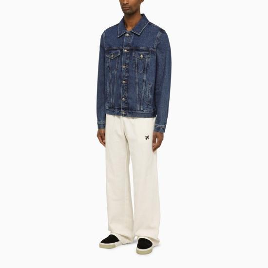  팜앤젤스 데님 자켓 PMYE027R24DEN001 4010 LIGHT BLUE - PALM ANGELS