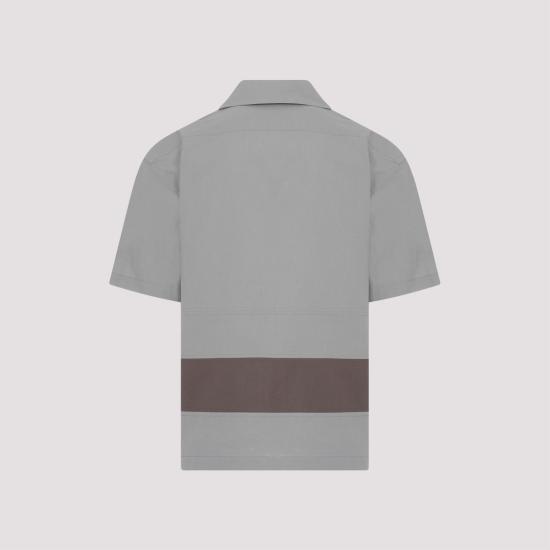  크레이그 그린 반팔 셔츠 CGSS24CWOSHI08 GREY - CRAIG GREEN