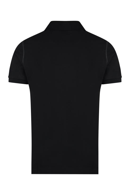  돌체앤가바나 로고 태그 코튼 폴로 셔츠  G8PL4TG7F2H N0000 black - DOLCE & GABBANA