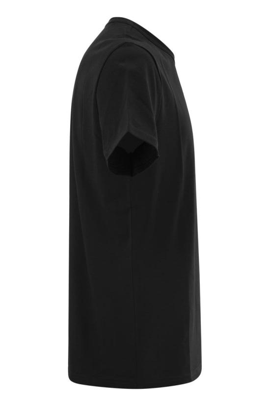  호간 반팔 티셔츠 KQUB348220LTGG B999 BLACK - HOGAN