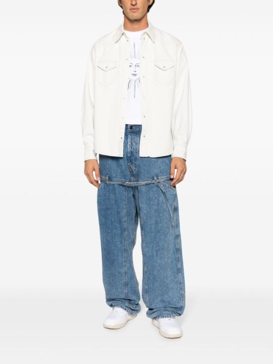  발리 셔츠 MSH013CO244U103 WHITE - BALLY