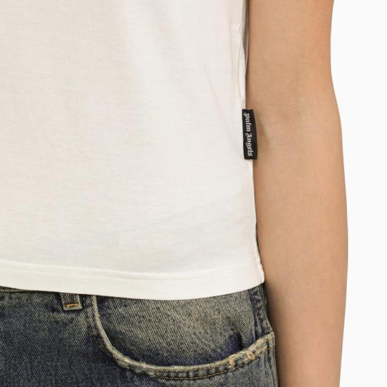  팜앤젤스 반팔 티셔츠 PWAA044R24JER0010303 WHITE - PALM ANGELS