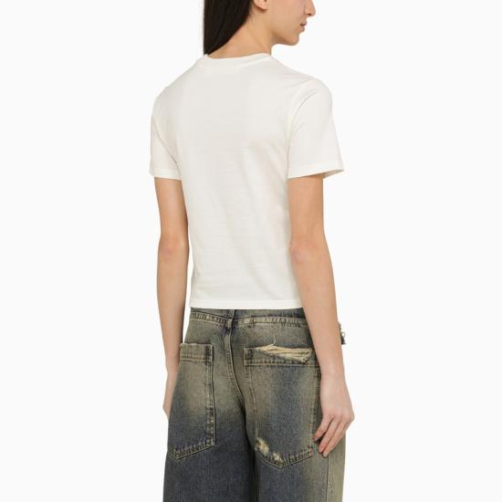  팜앤젤스 반팔 티셔츠 PWAA044R24JER0010303 WHITE - PALM ANGELS