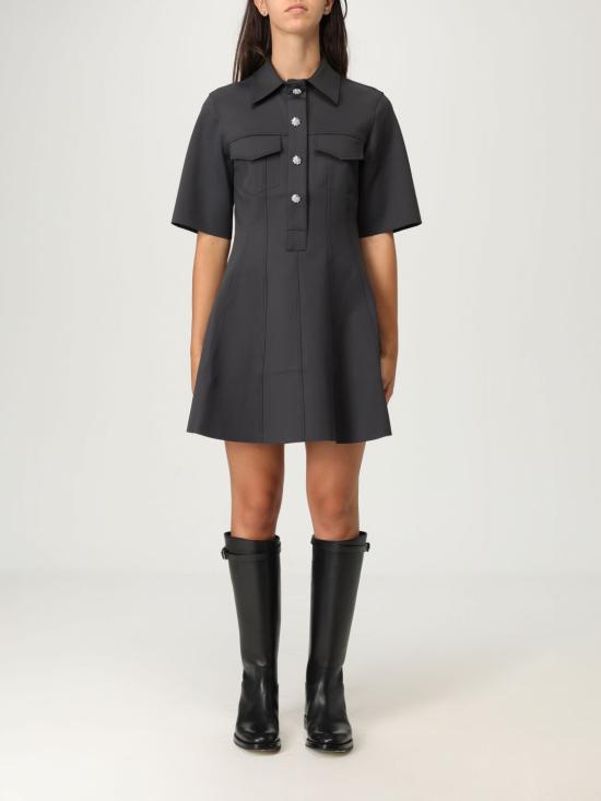 25FW 가니 숏 원피스 W0448 252 Transparent