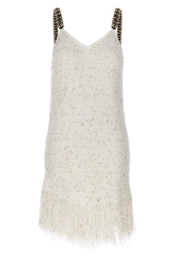  발망 숏 원피스 CF1R2286KF46GAD WHITE