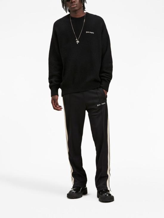  팜앤젤스 스웨터 PMHE054F23KNI0051001 BLACK - PALM ANGELS