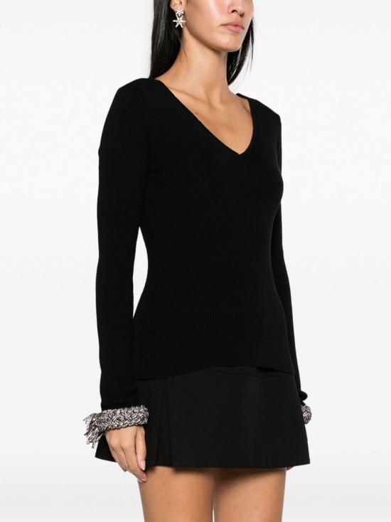  쥬세페 디 모라비토 스웨터 FW23274KN27610 BLACK - GIUSEPPE DI MORABITO