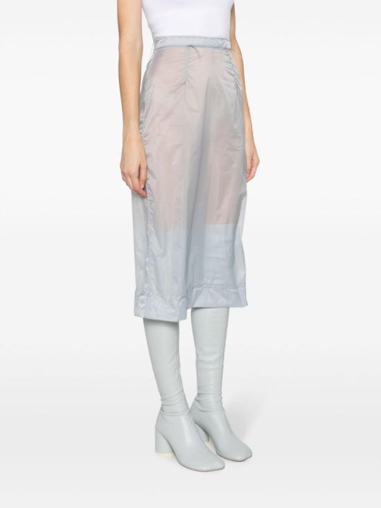  마르지엘라 미디 스커트 S29ME0013S54847464 CLEAR BLUE - MAISON MARGIELA