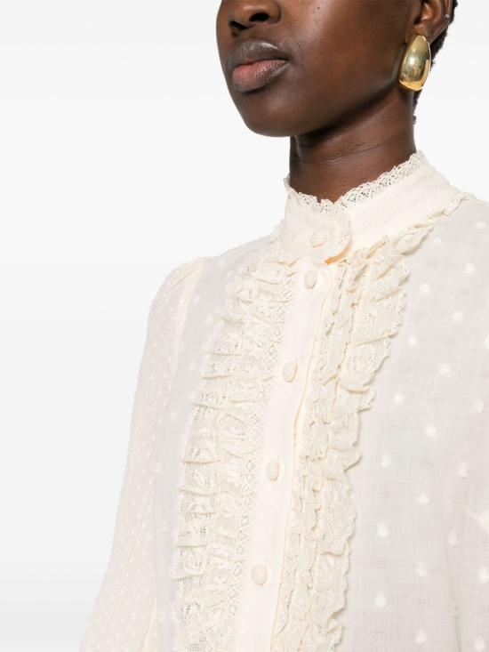  짐머만 셔츠 8786TRS242CRM BEIGE - ZIMMERMANN