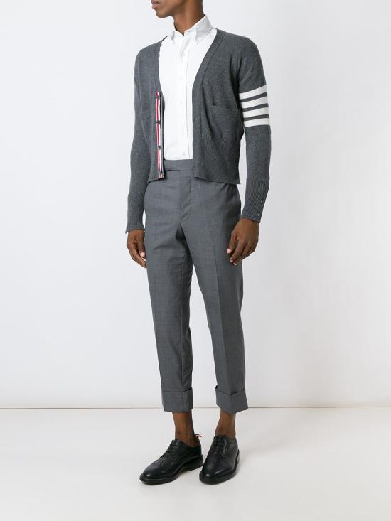 톰브라운 가디건 MKC001A00011038 GREY - THOM BROWNE