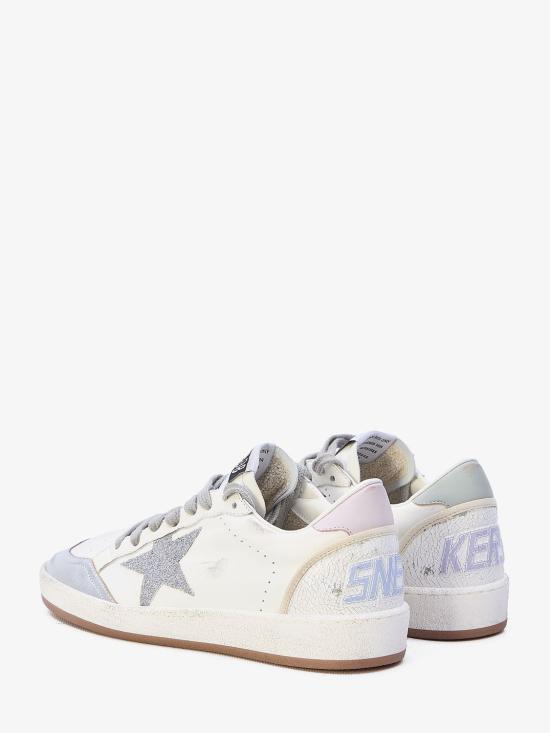  골든구스 스니커즈 GWF00117F00536511707 WHITE SILVER AQUA GRAY ORCHID HUSH - GOLDEN GOOSE