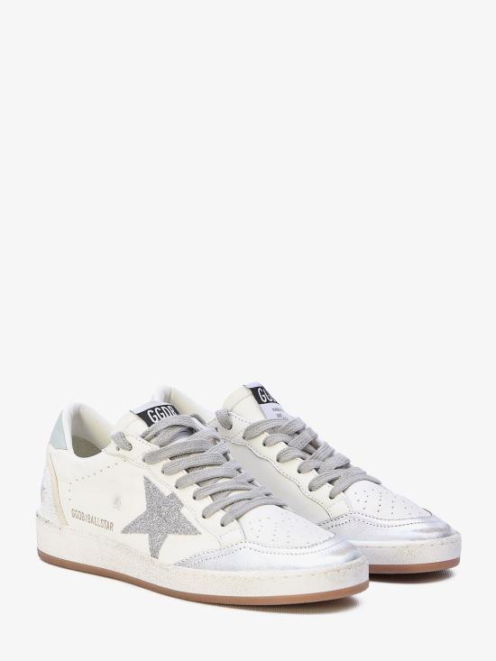  골든구스 스니커즈 GWF00117F00536511707 WHITE SILVER AQUA GRAY ORCHID HUSH - GOLDEN GOOSE