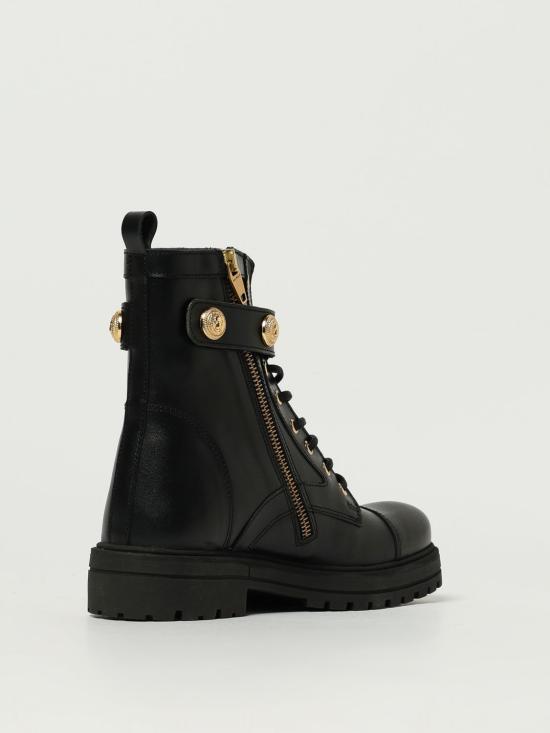 25FW [키즈] 발망 슈즈 BX0Q26Z1574 930OR Black - BALMAIN