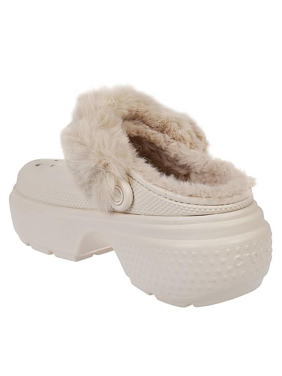  크록스 뮬/슬리퍼 CR208546STOMPLINEDSTUCCO GREY - CROCS