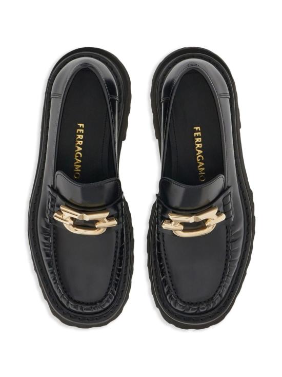  살바토레 페라가모 로퍼 01G019763904001 BLACK - SALVATORE FERRAGAMO