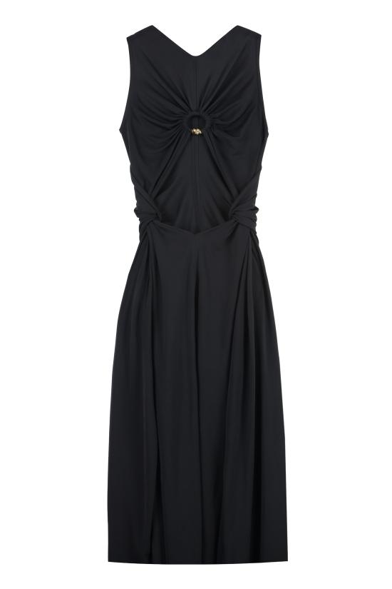  보테가베네타 미디 원피스 772479VKUQ0 1000 black - BOTTEGA VENETA